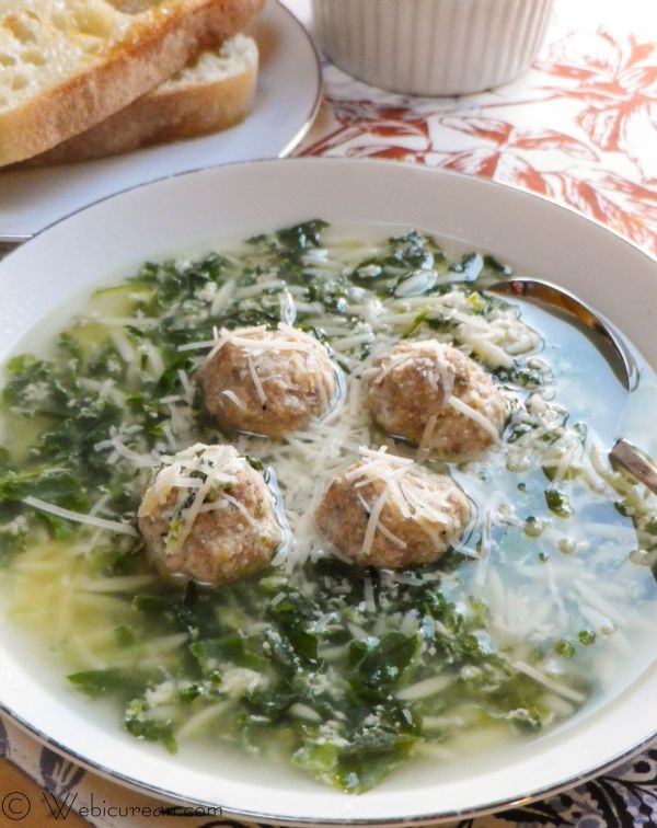 Easy Italian Wedding Soup Sundaysupper Webicurean