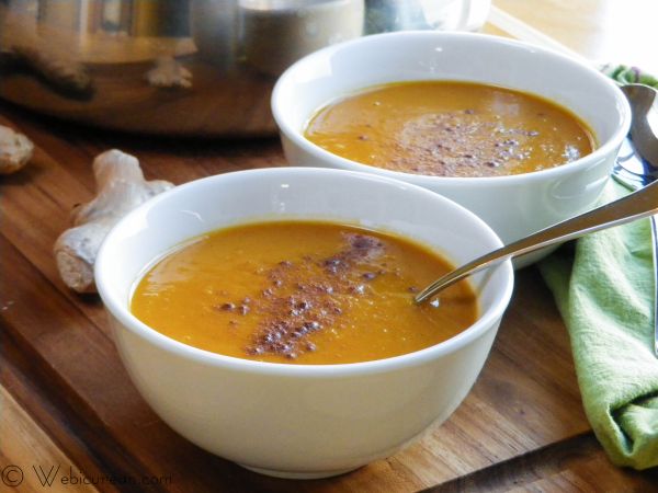 Indian-Spiced Coconut Yam Soup