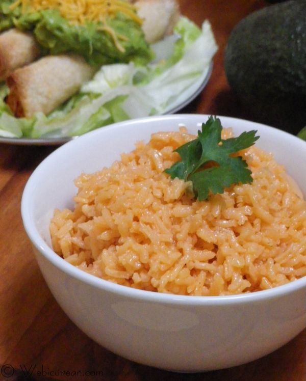 Martin's Easy Mexican Rice | Webicurean