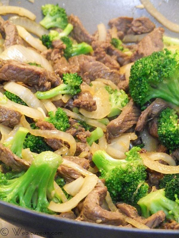 Quick and Easy Broccoli Beef Stir Fry | Webicurean